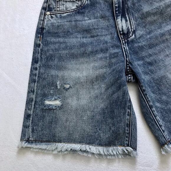 Free People Sandrine Rose NWT Medium Wash Jean Shorts Women 27 *See Description* - Picture 5 of 10